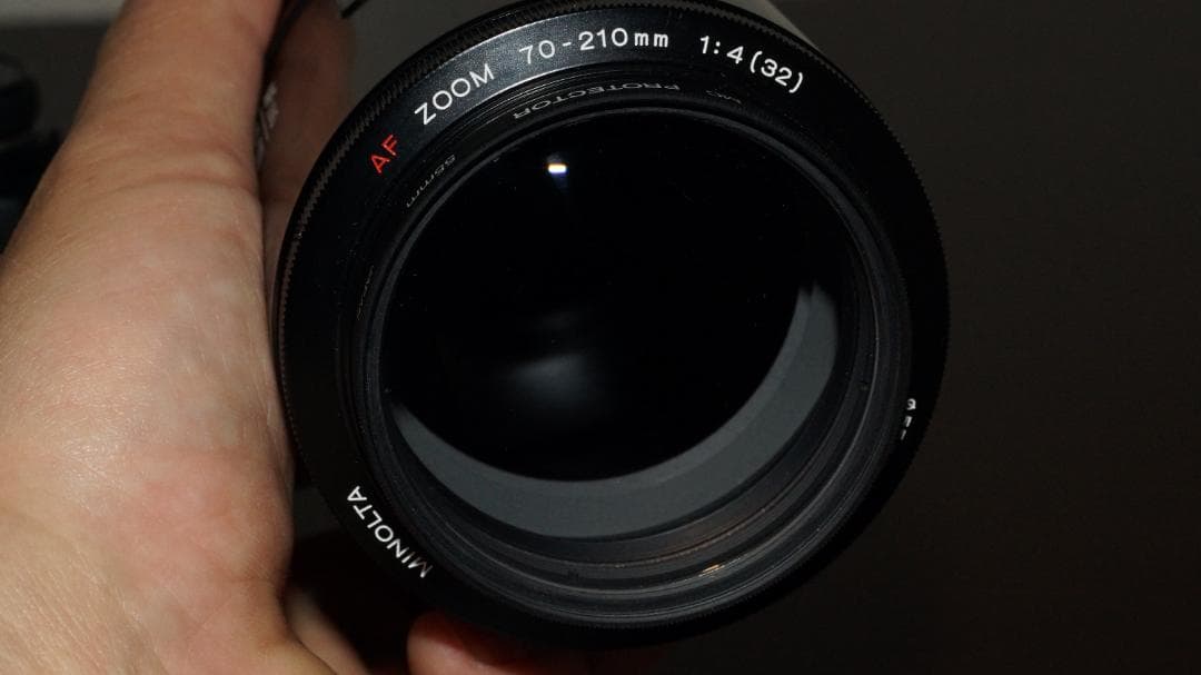 MINOLTA　ミノルタ　α-9　レンズ付き（AF 70-210 F4）