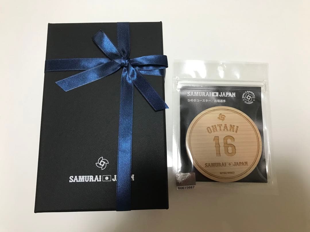 WBC 侍ジャパン　ビアグラス　ひのきコースター　大谷翔平　グッズ　セット