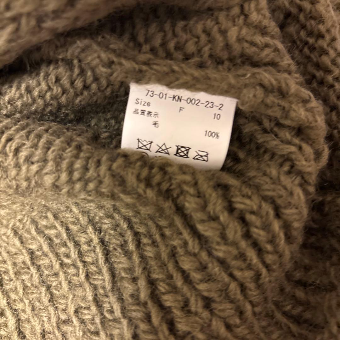 【新品⭐︎タグ付き】アトリエドゥサボン リースの材料 カーディガン