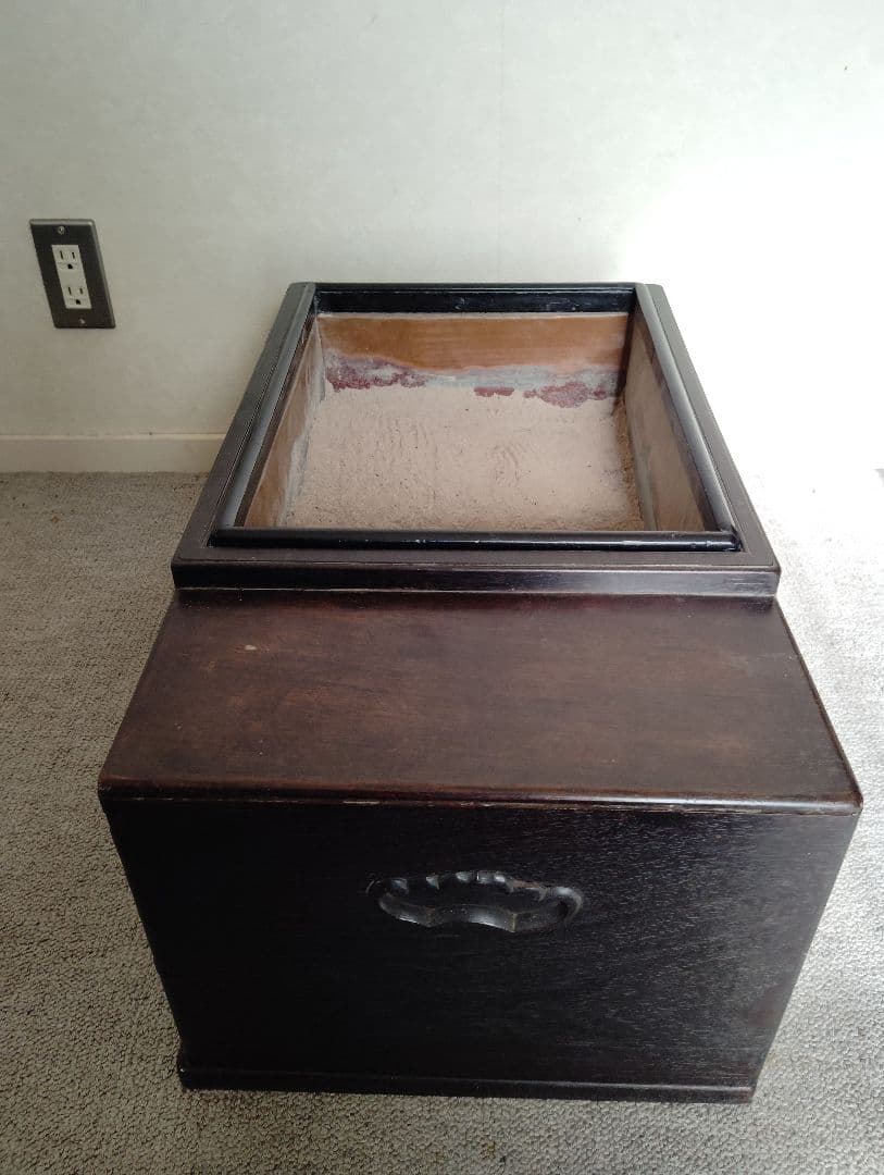 長火鉢　唐木造　江戸火鉢・関東型