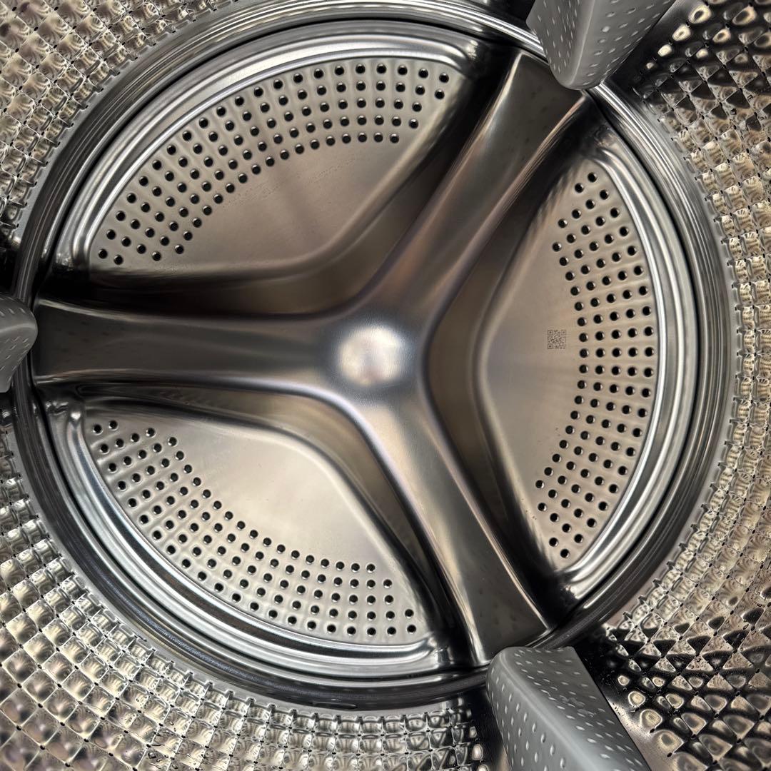 極美品 AQUA 2024年製 ドラム式洗濯機 12kg/6kg 最新モデル