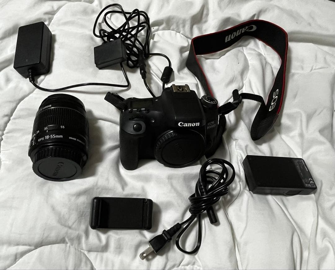 ★美品★ Canon EOS 8000D 標準レンズセット＋ACアダプター付き