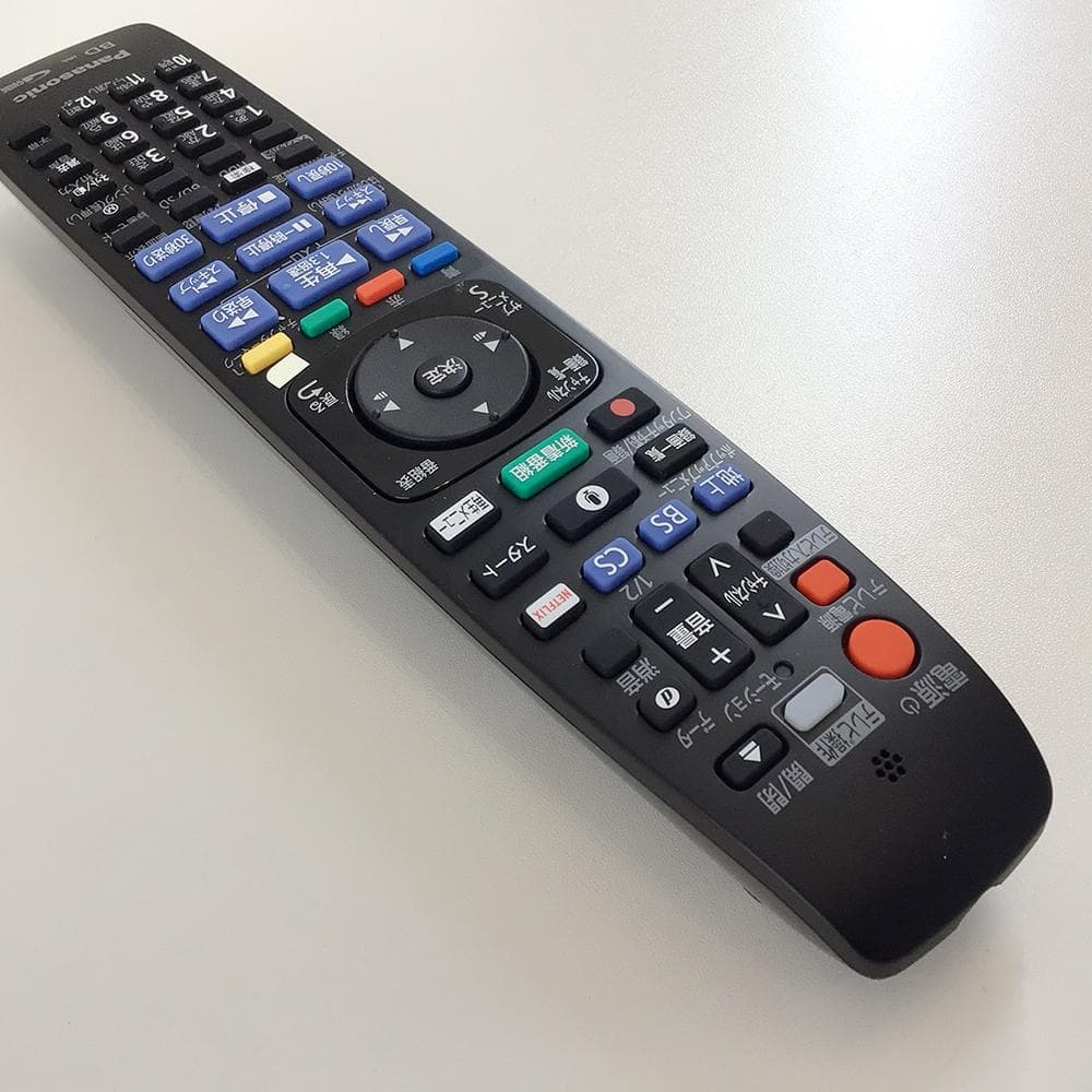 パナソニック　リモコン　TZT2Q01BRX4