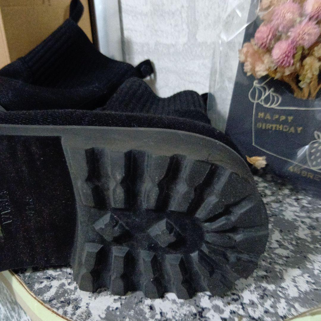 VIVAIA 美品✨️ブラック ニットブーツ