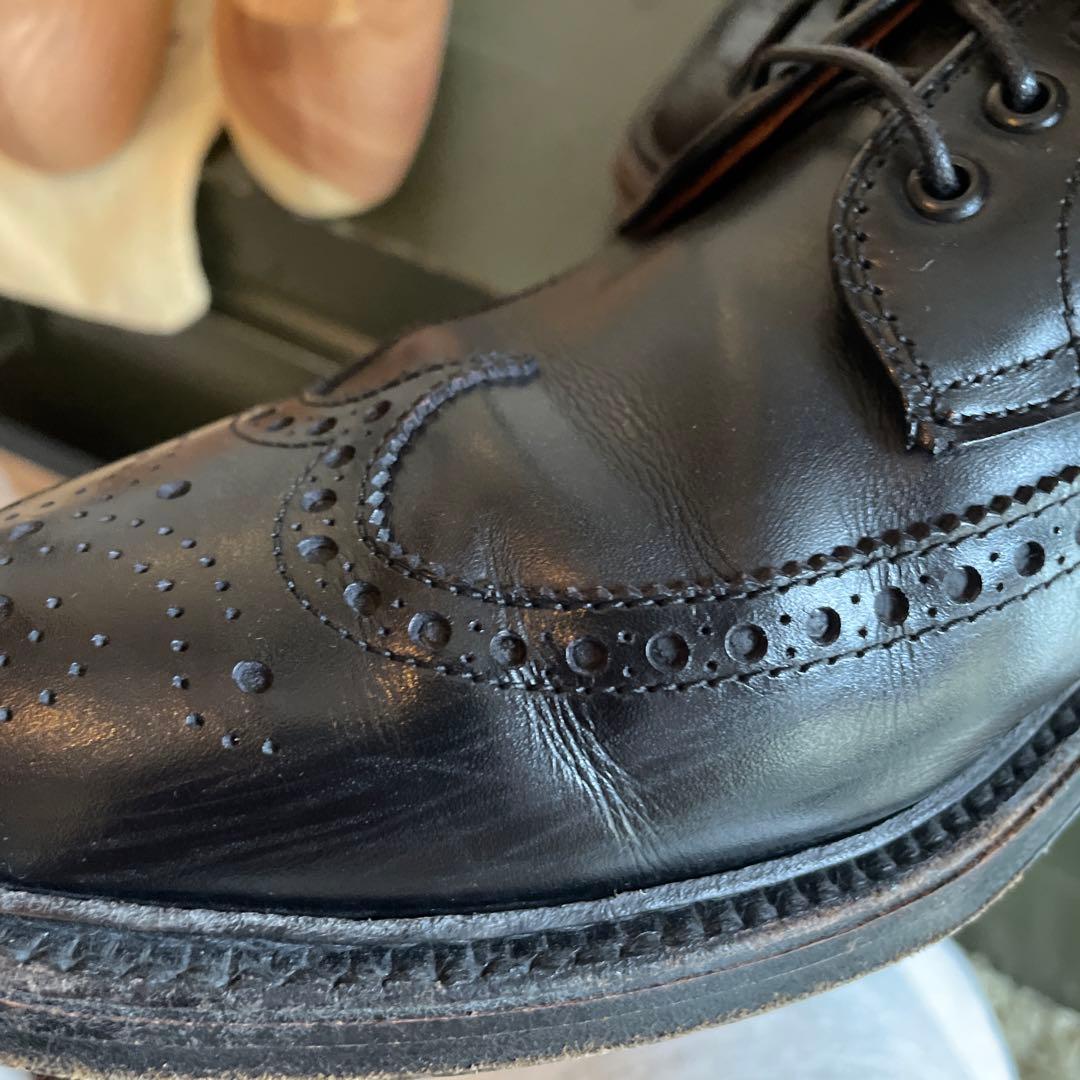 オールデン シューツリー付き BEAMSプラス別注 ウイングチップ