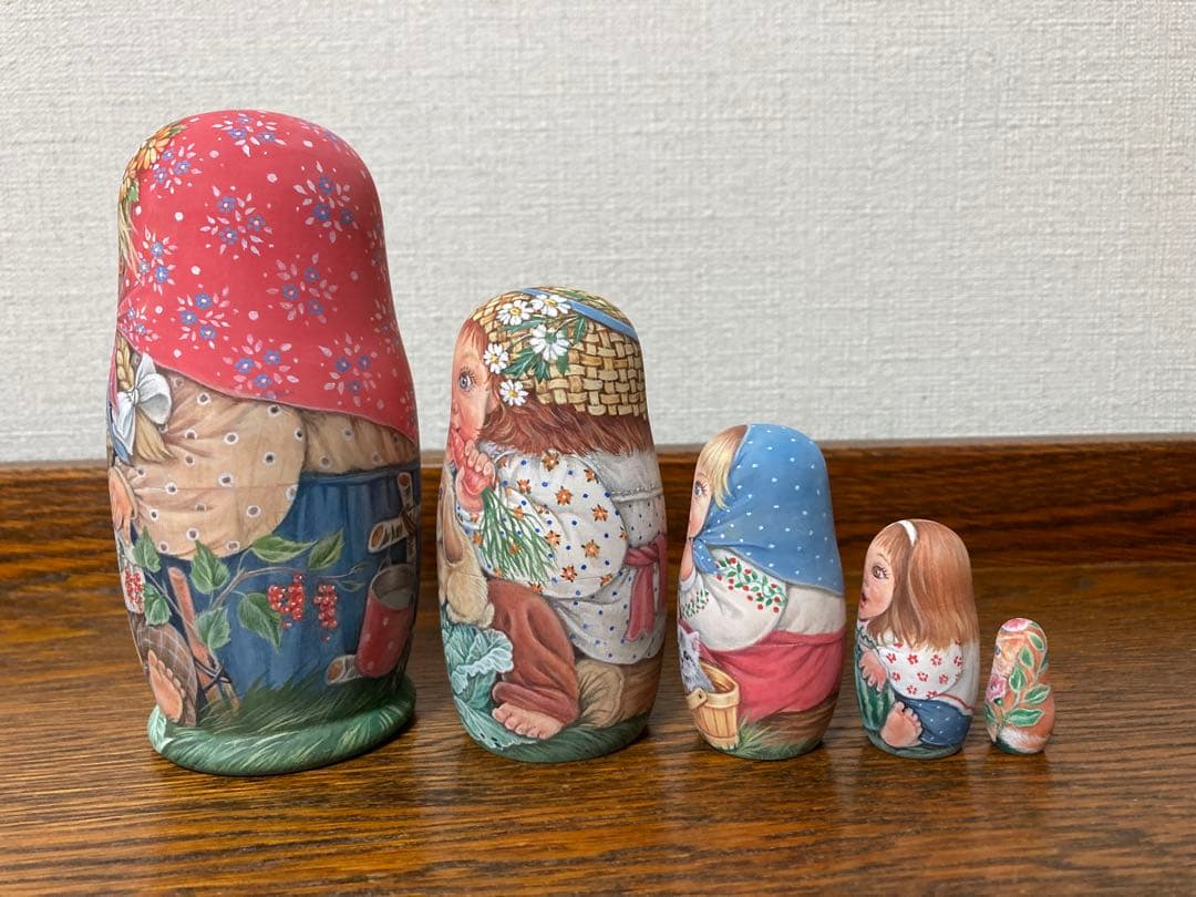 雑貨☆マトリョーシカ『Little Gardeners』5Pエレナ最新
