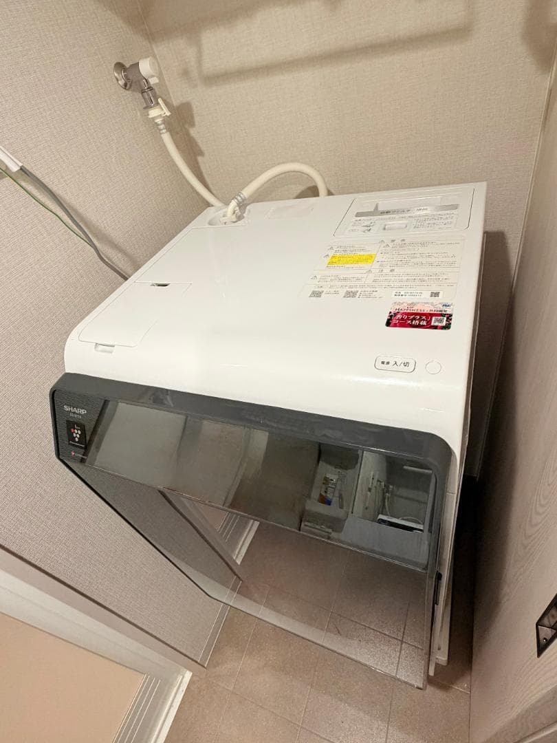 【SHARP】ドラム式洗濯機 ES-W114-SL 乾燥 自動投入 シャープ