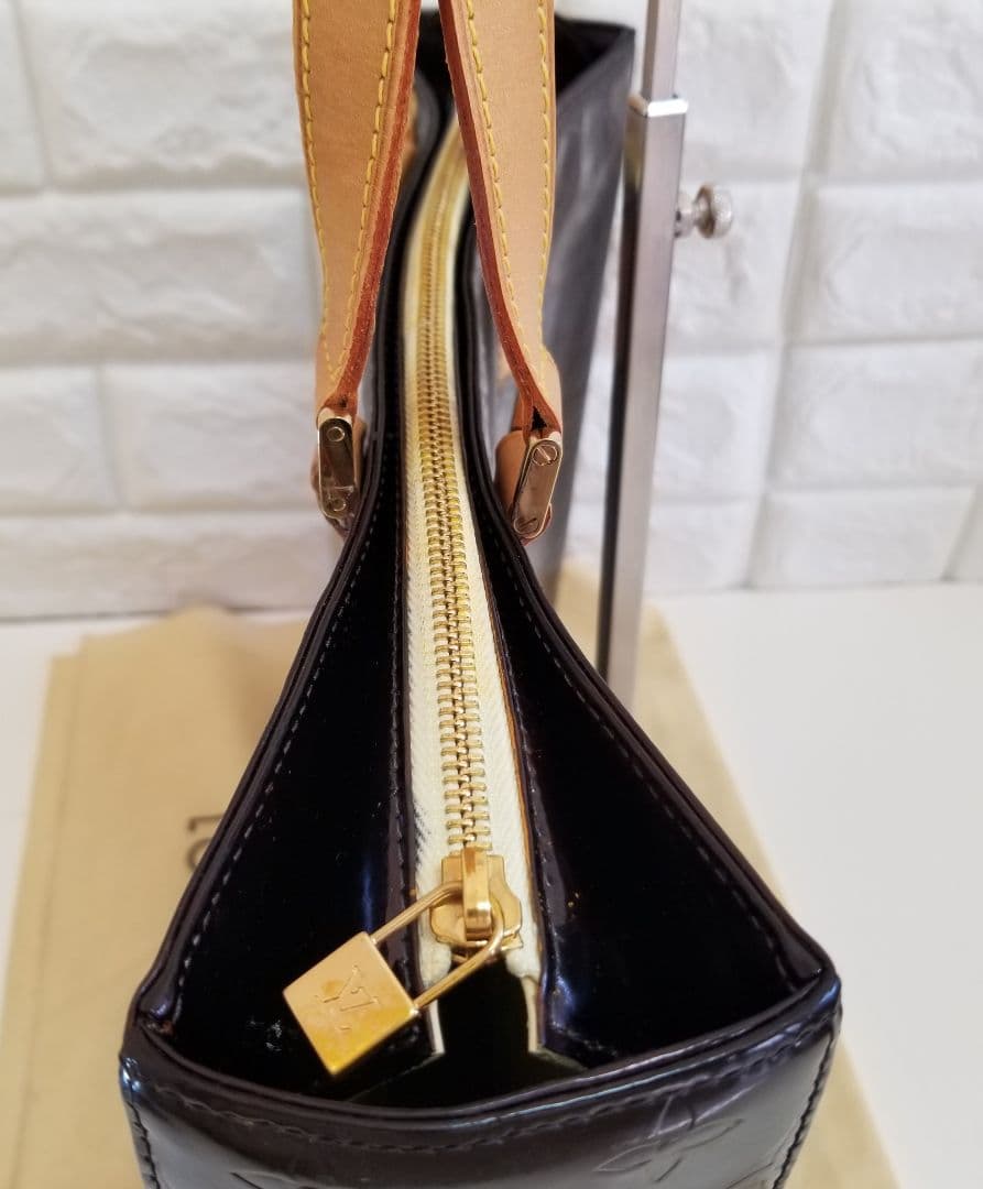 ルイヴィトン モノグラムヴェルニ コロンバス ショルダーバッグ トートバッグ