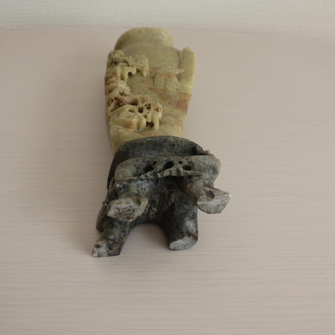 石彫刻花瓶 紫砂筆筒 ⻲型硯 まとめ売り