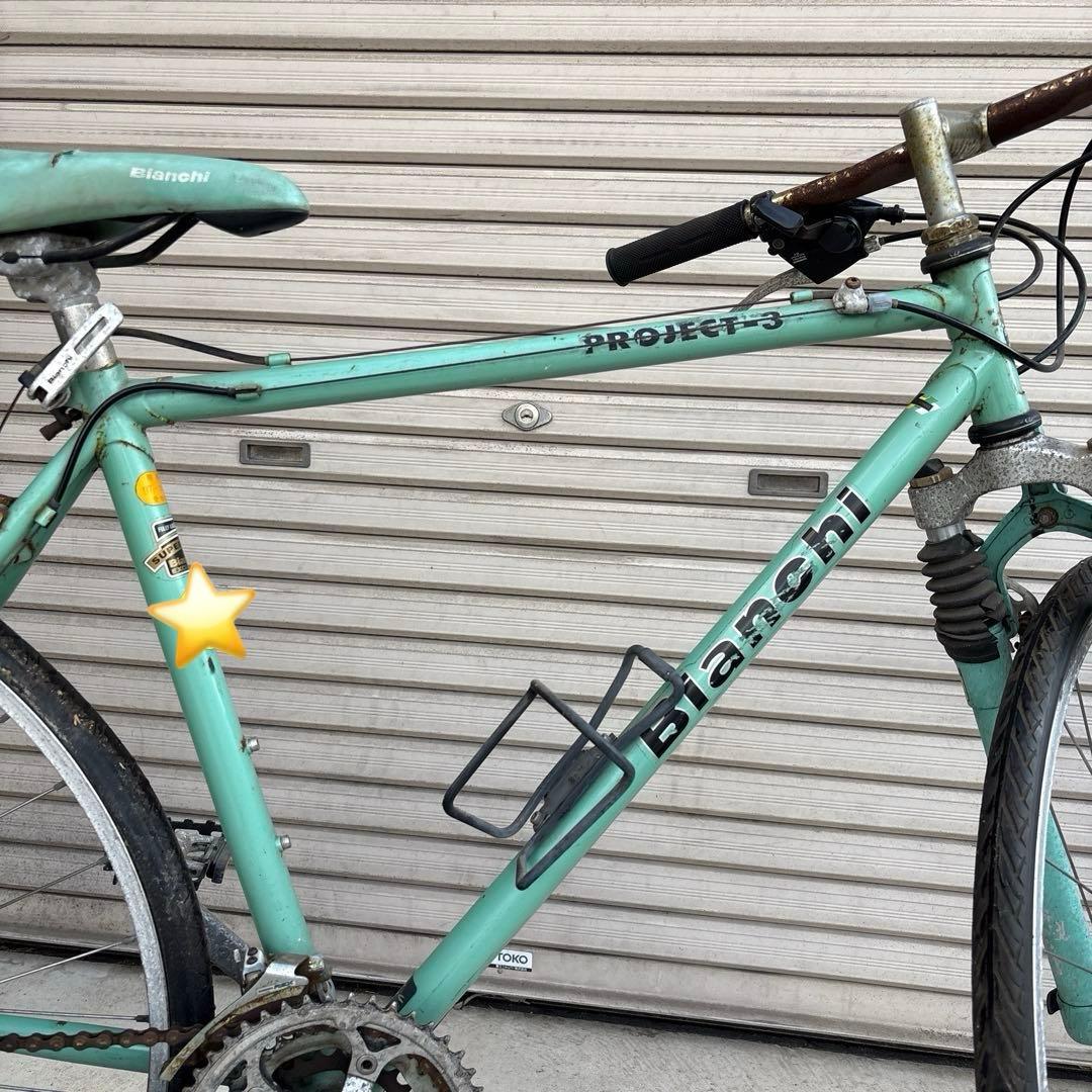 ジャンク品　Bianchi クロスバイク　project-3