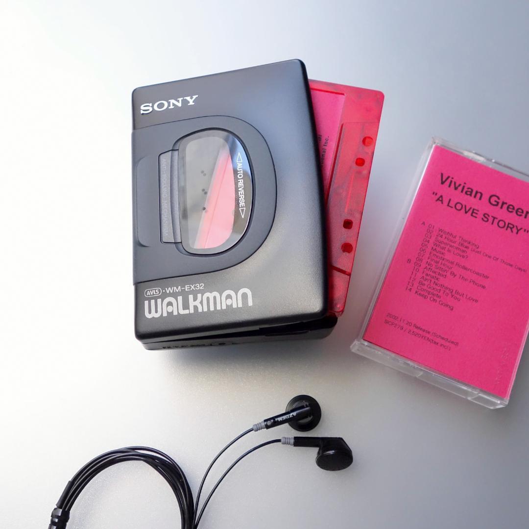【動作整備品】WM-EX32 ソニー カセットウォークマン テーププレーヤー