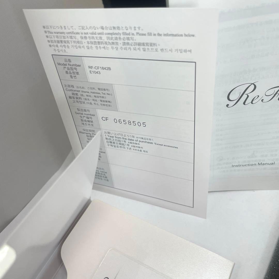 極美品✨️ReFa RF-CF1842B SILVER リファカラット フェイス用