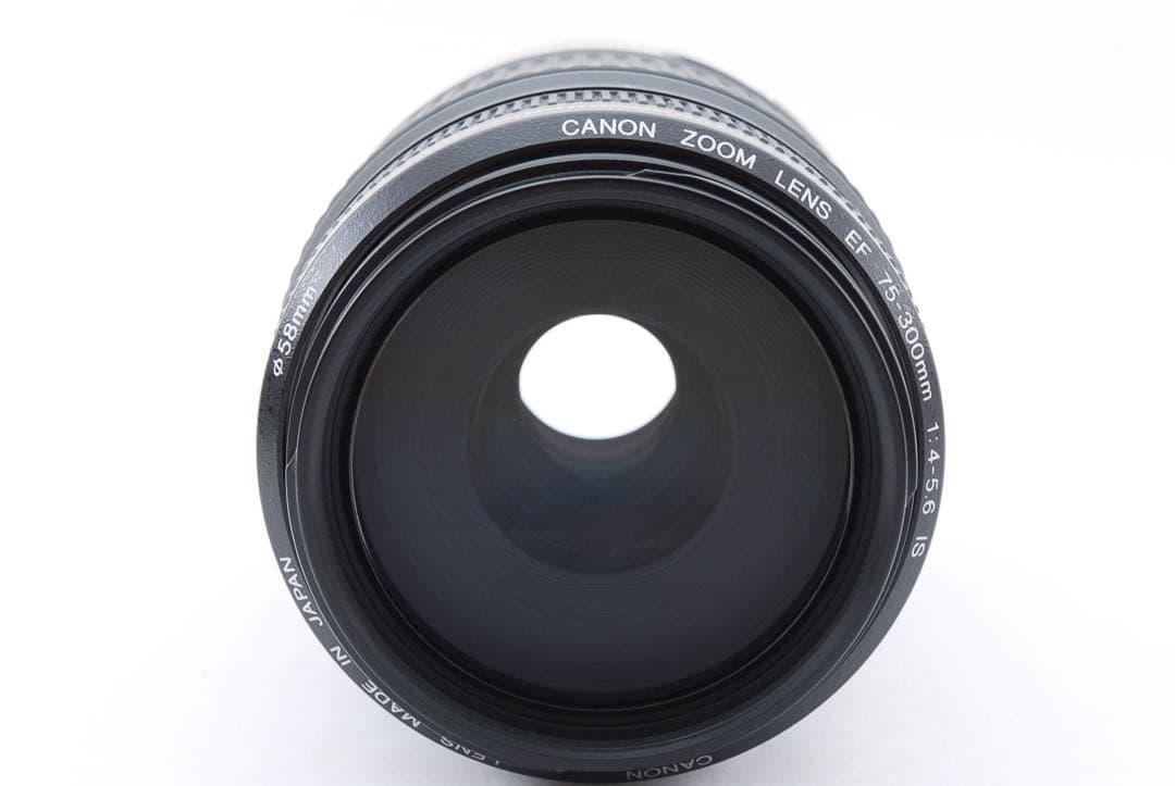 高性能手ブレ補正付きCANON EF 75-300㎜ F4-5.6 IS USM