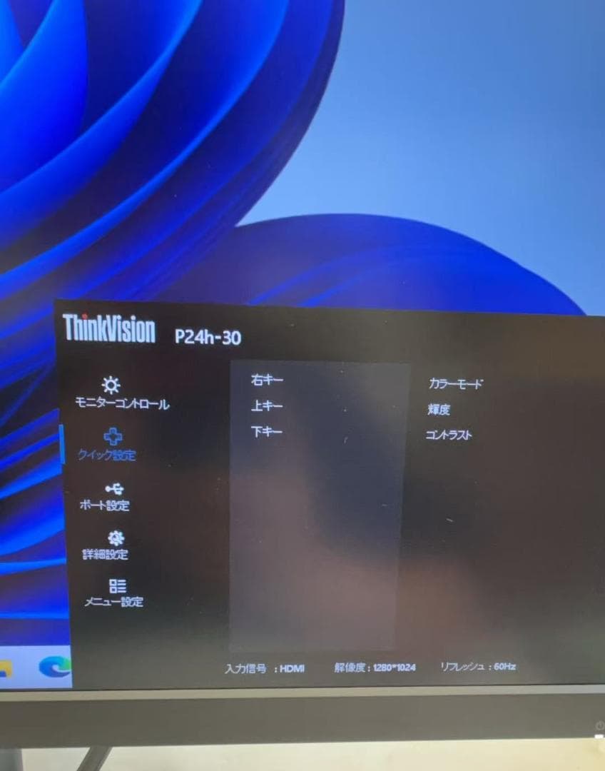 Lenovo レノボ 23.8インチ ThinkVision P24h-30