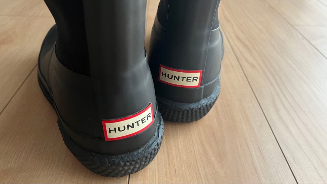 ※ Haruchanmarch 美品【HUNTER】ファー付きスノーブーツ