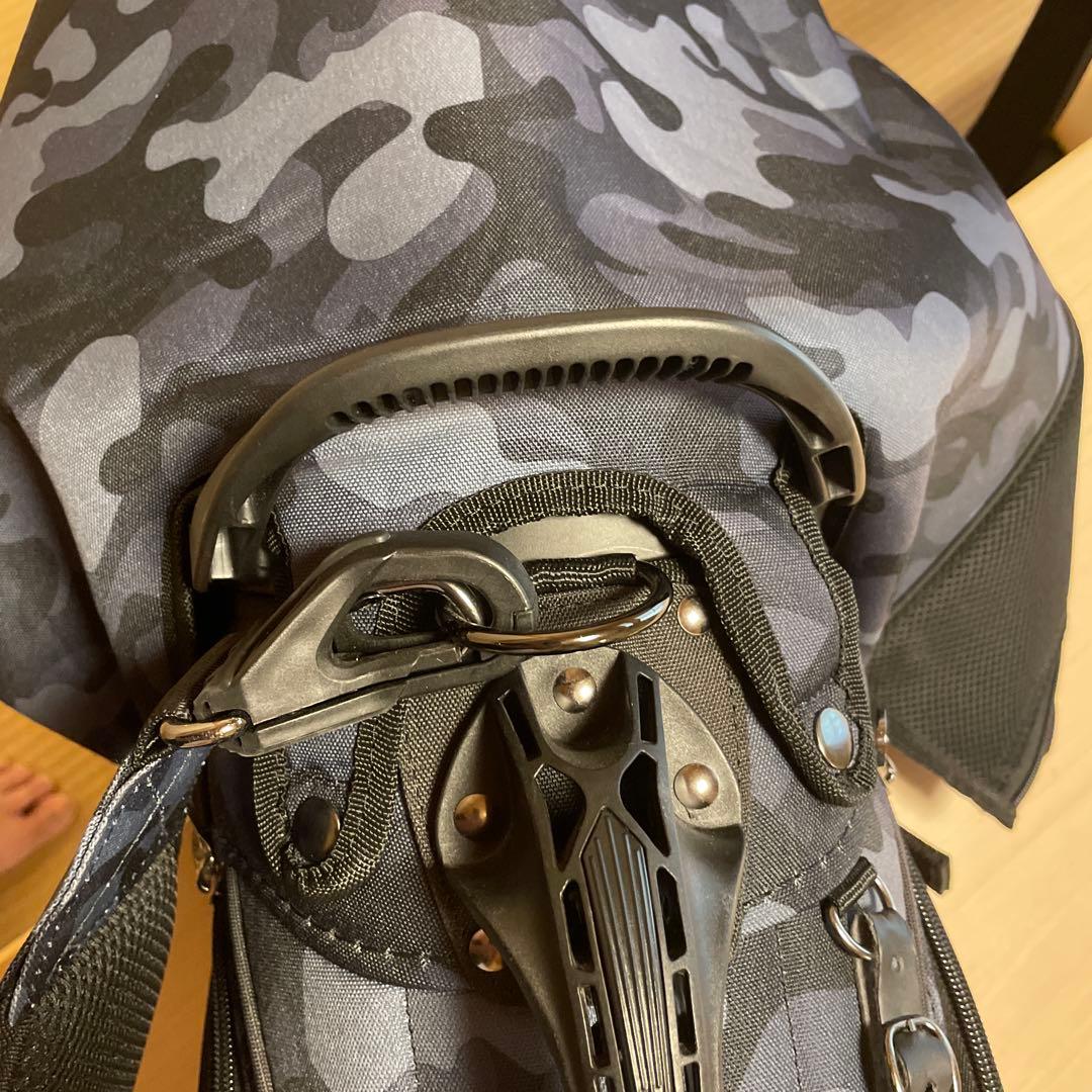 レクサスコレクション　キャディバッグ　カモフラ（迷彩）柄　９型　６分割