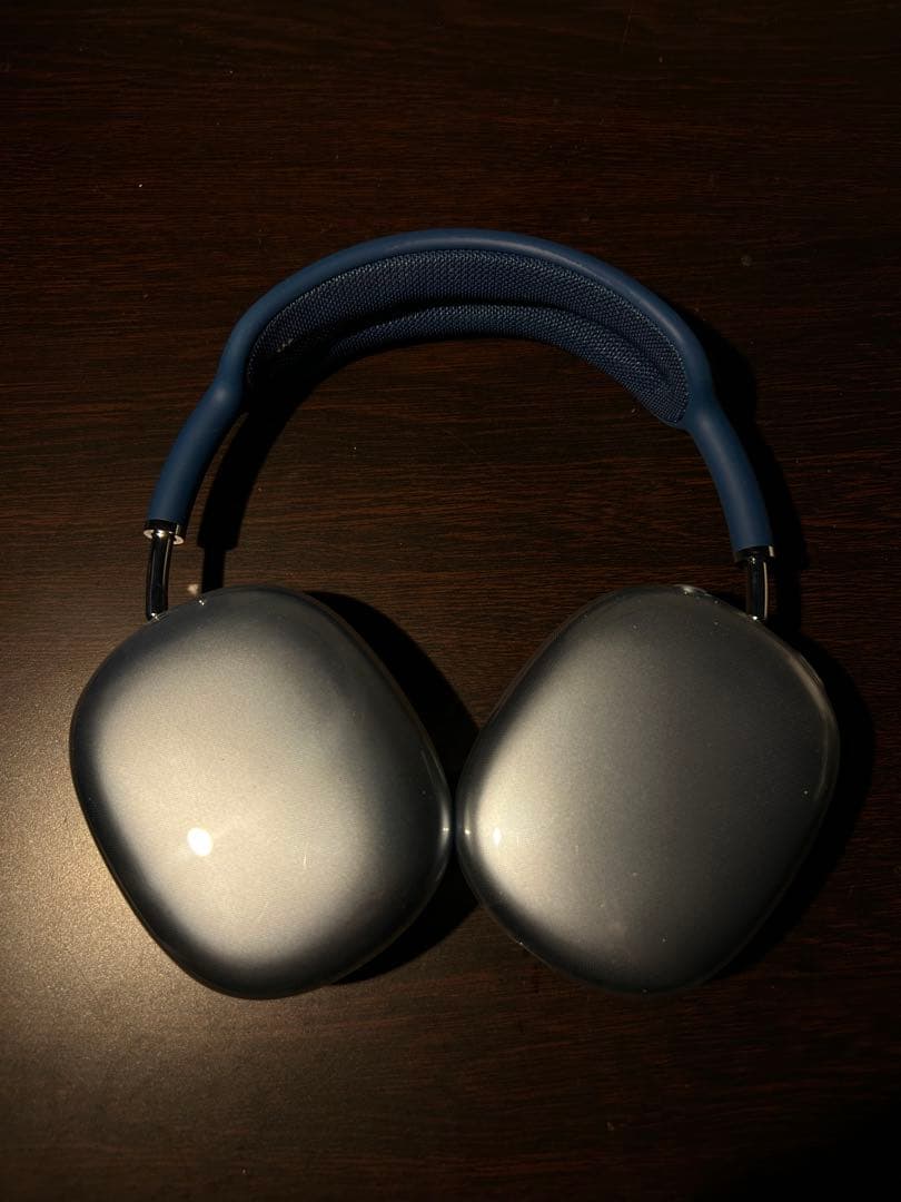 【あおてぃーさん専用】 AirPods Max ブルー 美品 保護ケース付