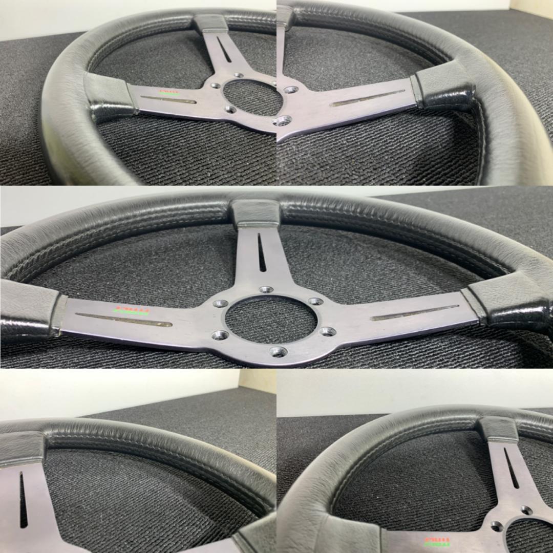 EVA エバ S104 ステアリング 35パイ ITALY 希少 当時物 良品