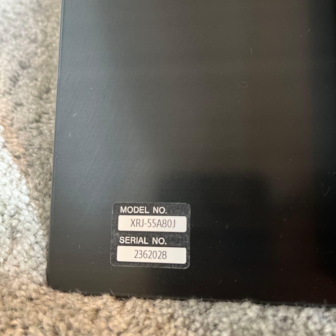 美品SONY BRAVIA XRJ-55A80J 5有機ELテレビ 2022年製