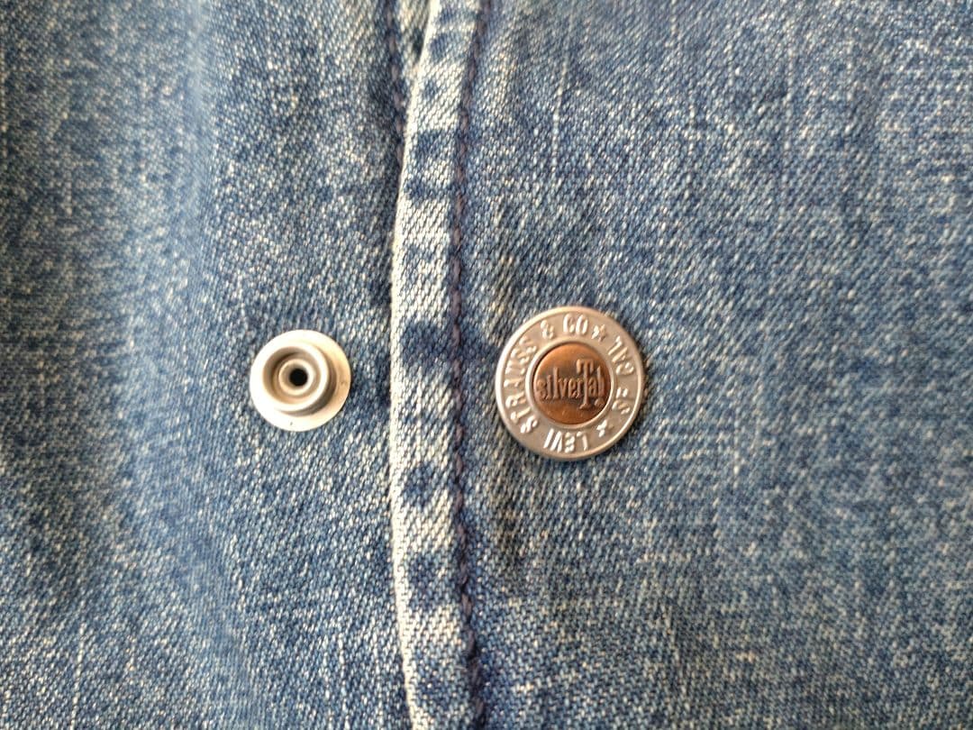 た*ー様 silvertab シルバータブ デニムスタジャン Levi’s リー