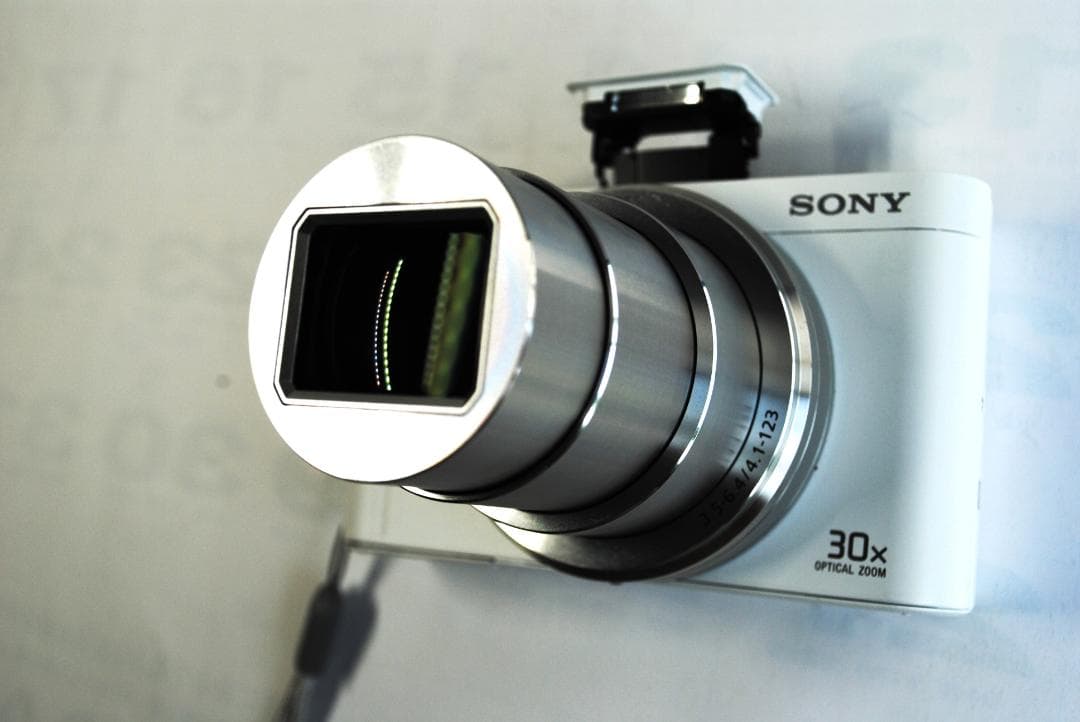 【美品】SONY コンパクトデジタルカメラ DSC-WX500 ホワイト