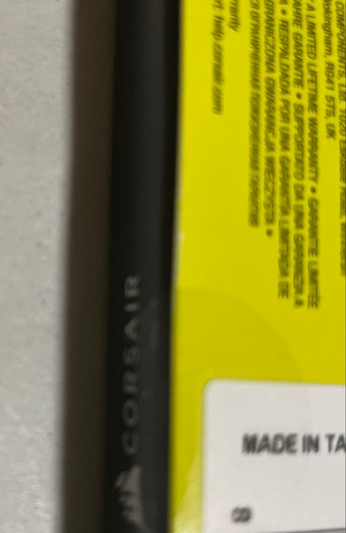 新品 CORSAIR DDR5-6000MHz デスクトップPC用 64GB