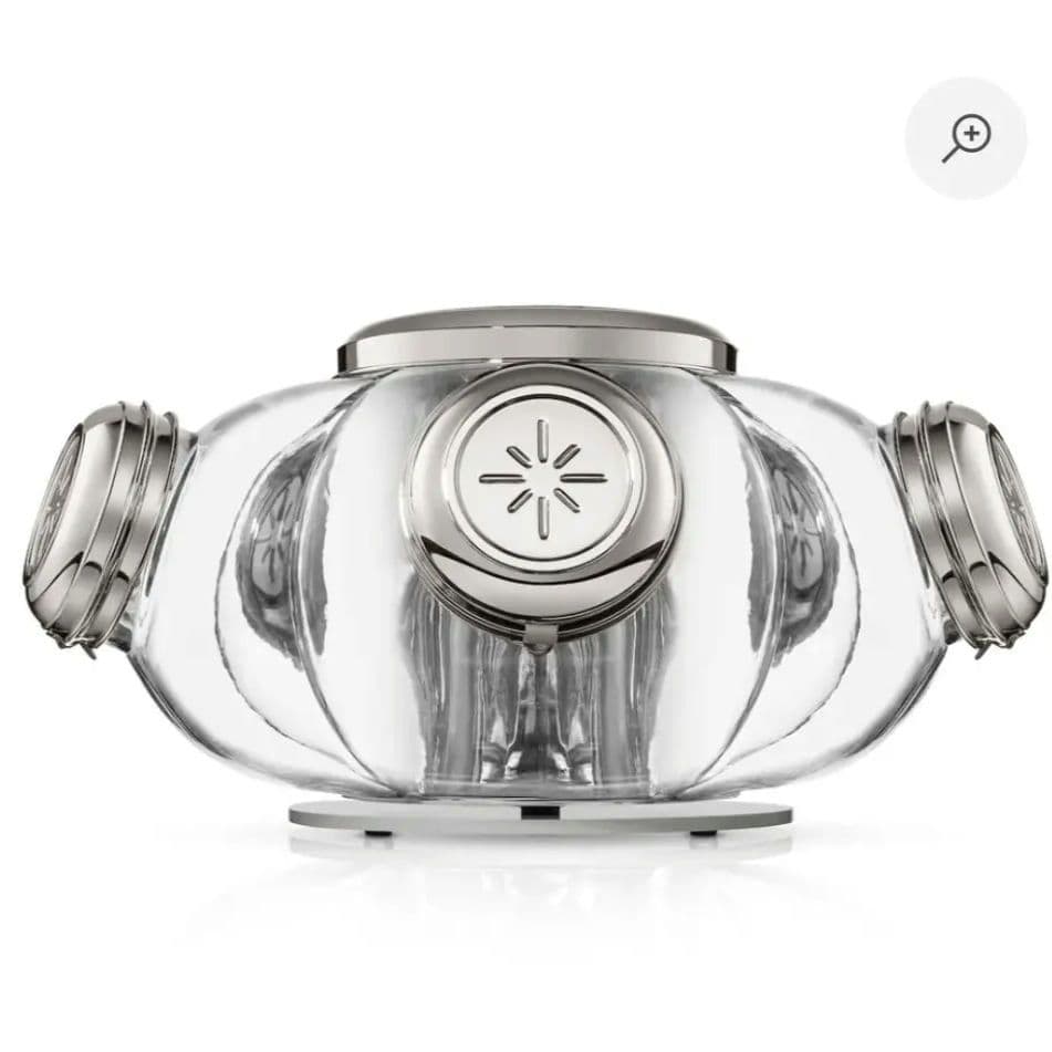 古道具　ガラスケース　海外アンティークの置物 キャンディーキャニスター　回転式