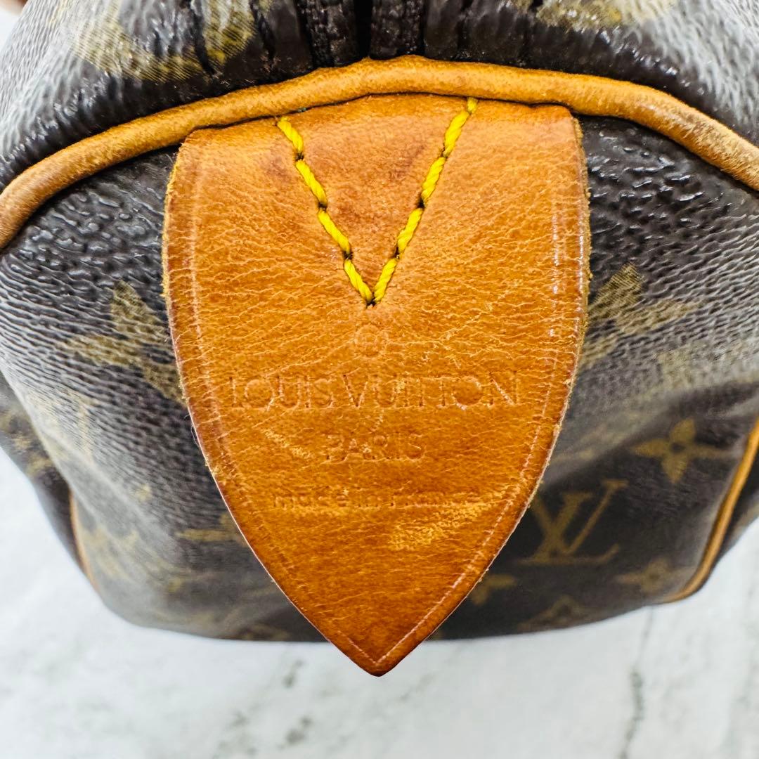 ✨ヴィトン✨LV✨スピーディ25✨モノグラム✨パドロック付き✨ハンドバッグ✨