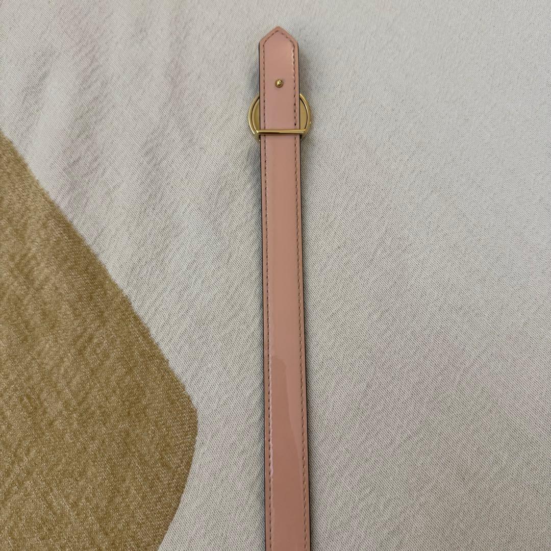 ルイヴィトン ベルト LVサークル 20MM モノグラム　リバーシブル　ピンク