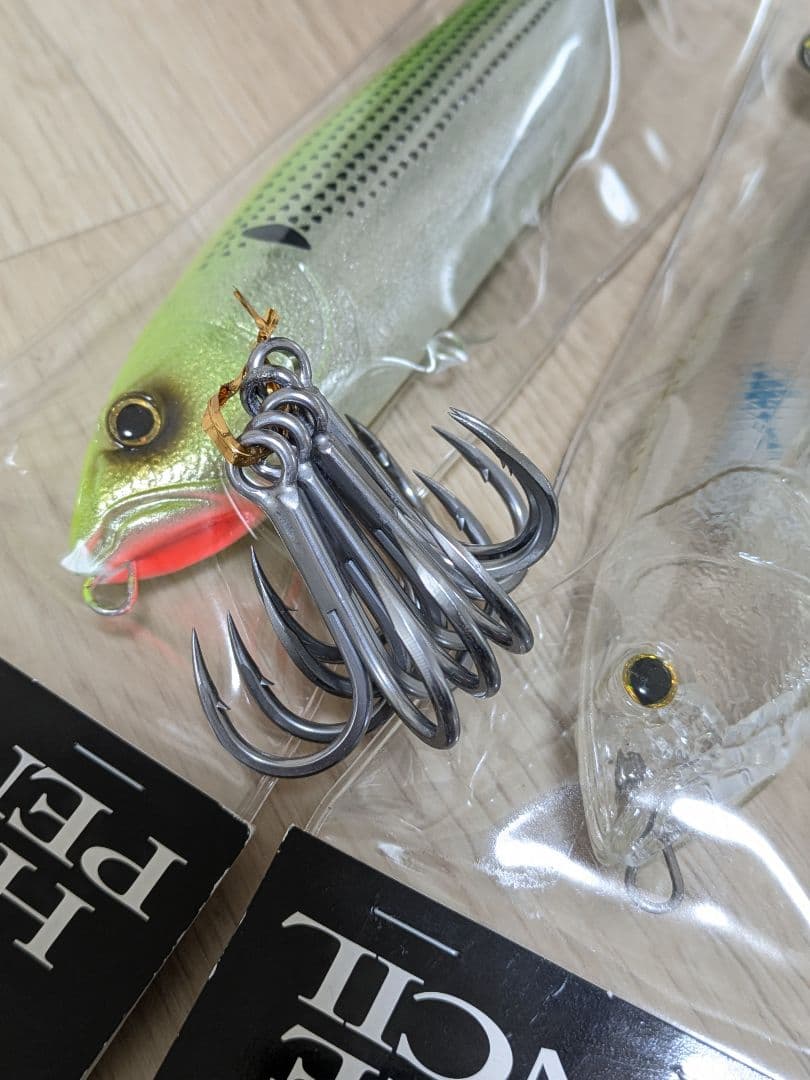 新品☆SET デプス HUGEペンシル・ナブラ撃ち BKK 5/0トレブルフック