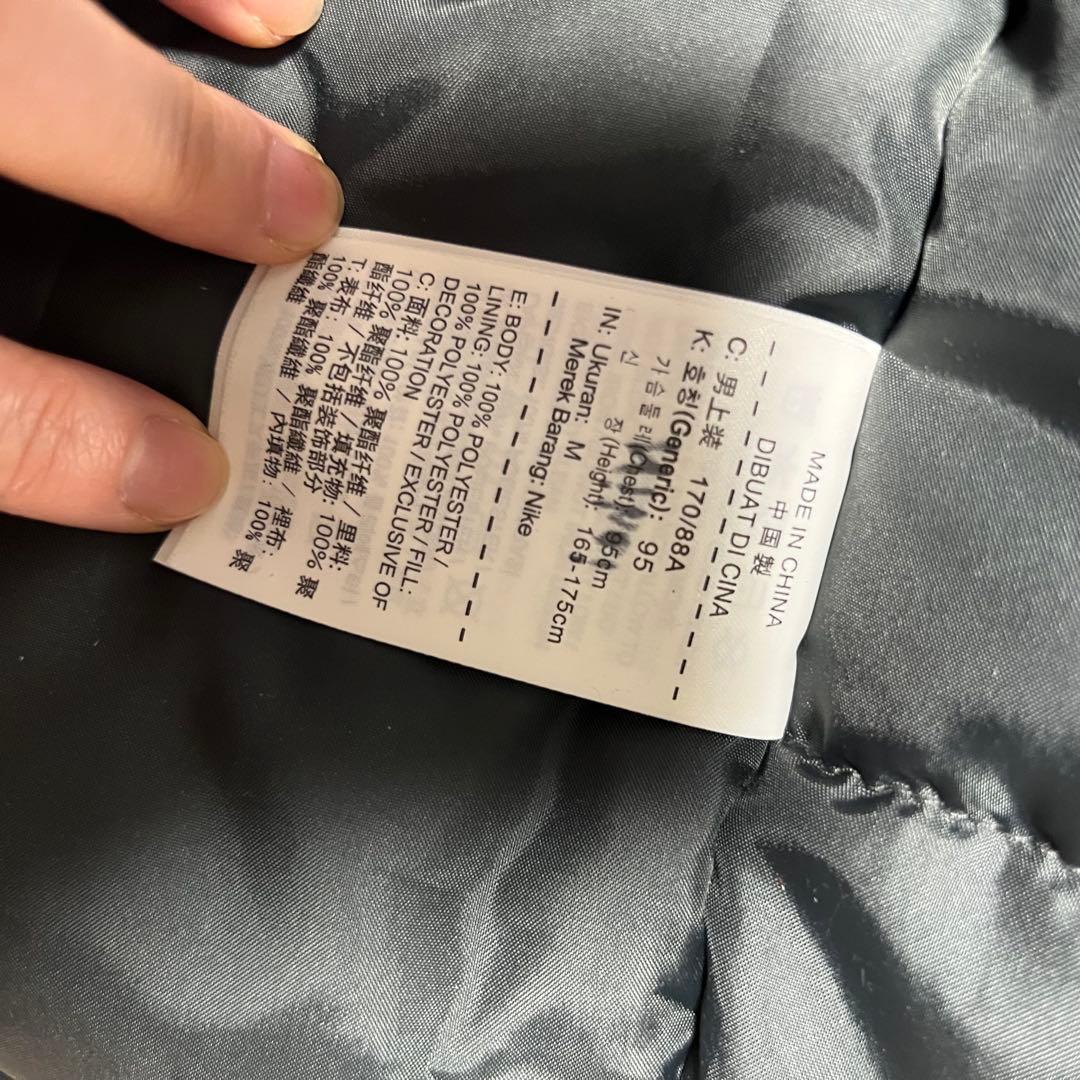 SALE‼️ Nike フード付きベンチコート ブラック　黒