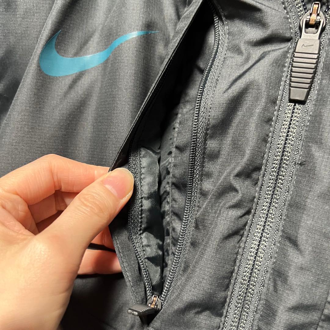 SALE‼️ Nike フード付きベンチコート ブラック　黒