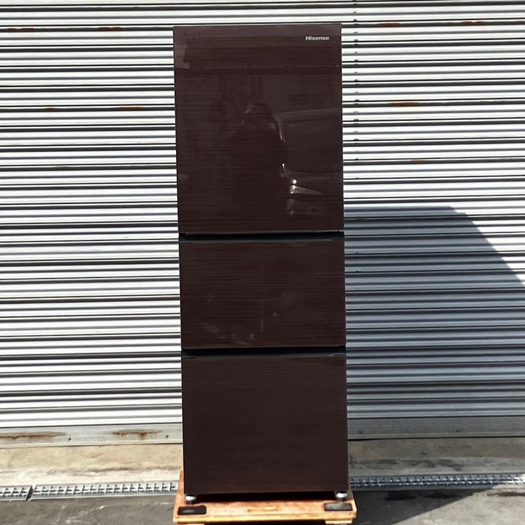 Hisense 3ドア冷凍冷蔵庫 282L 2019年製