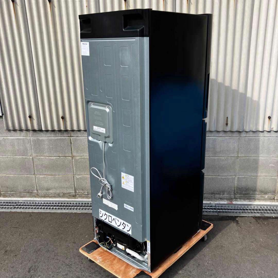 Hisense 3ドア冷凍冷蔵庫 282L 2019年製