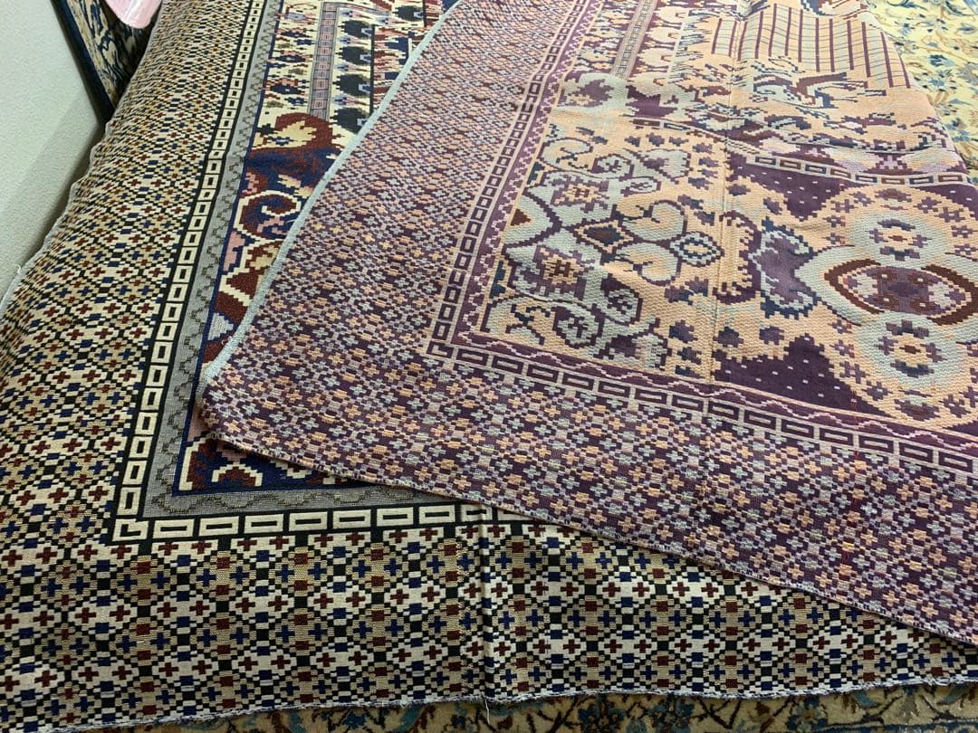 ラグシート/サイズ：220x295cm。 Queen1.