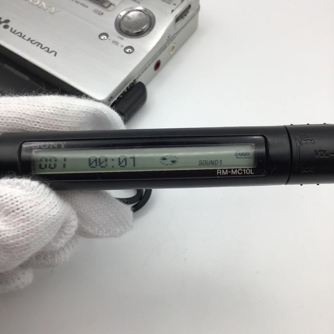 SONY MZ-R909 MD WALKMAN ソニーMDウォークマン シルバー