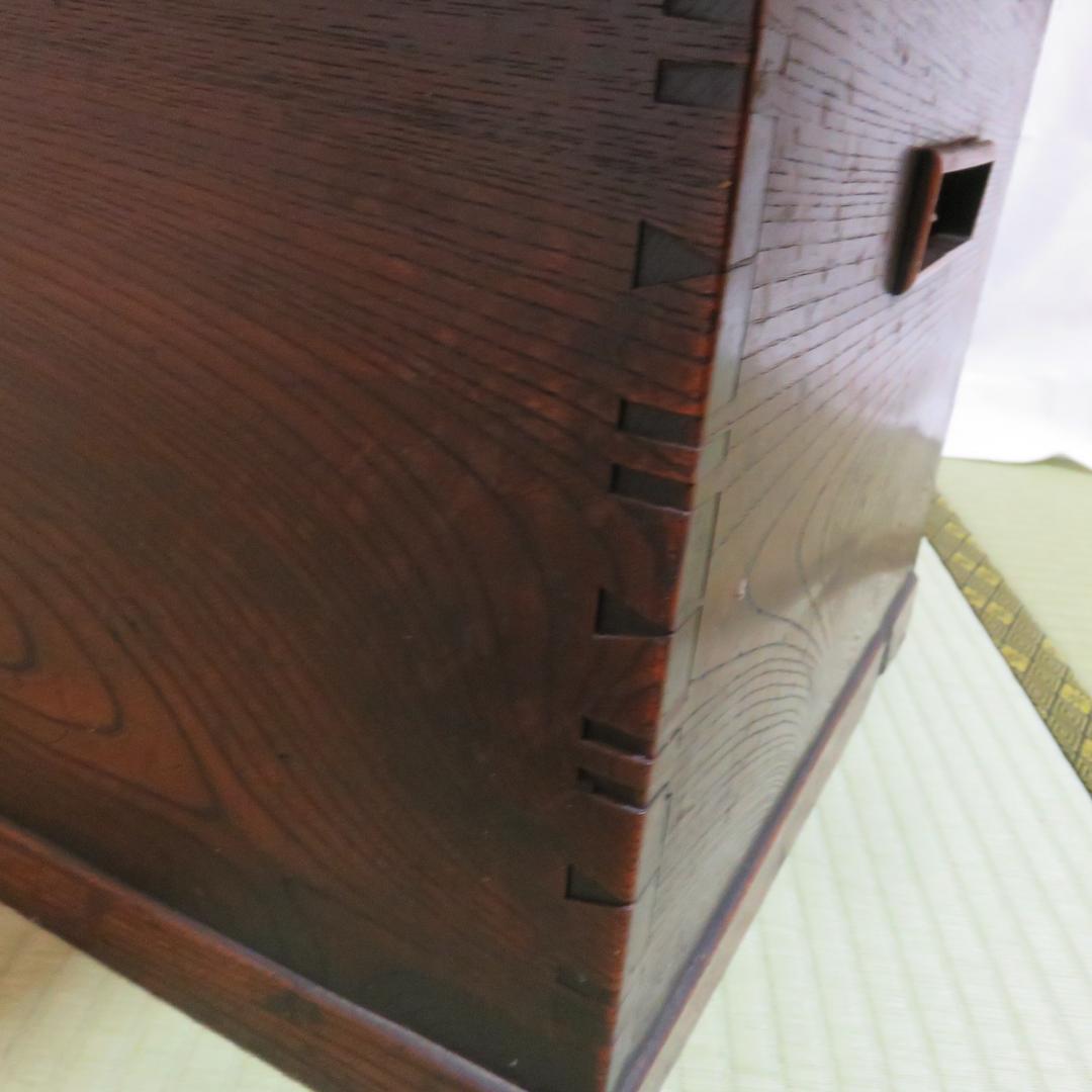 長火鉢 天板ガラス カスタム 蓋つき テーブル ディスプレイテーブル