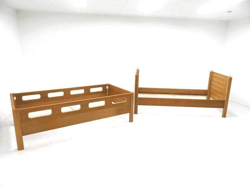 展示品　アクタス　ファズル　オーク材　ロフトベッド　2段ベッド　北欧　モダン