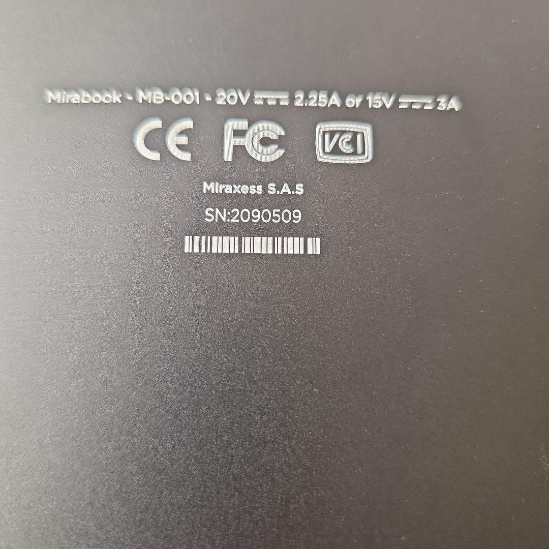 【動作確認済】Miraxess MIRABOOK　PC型モバイルアクセサリー