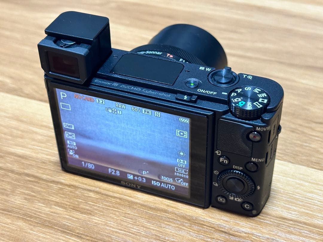 SONY RX100M3　動作良好 元箱・純正レザーケース付 2010万画素