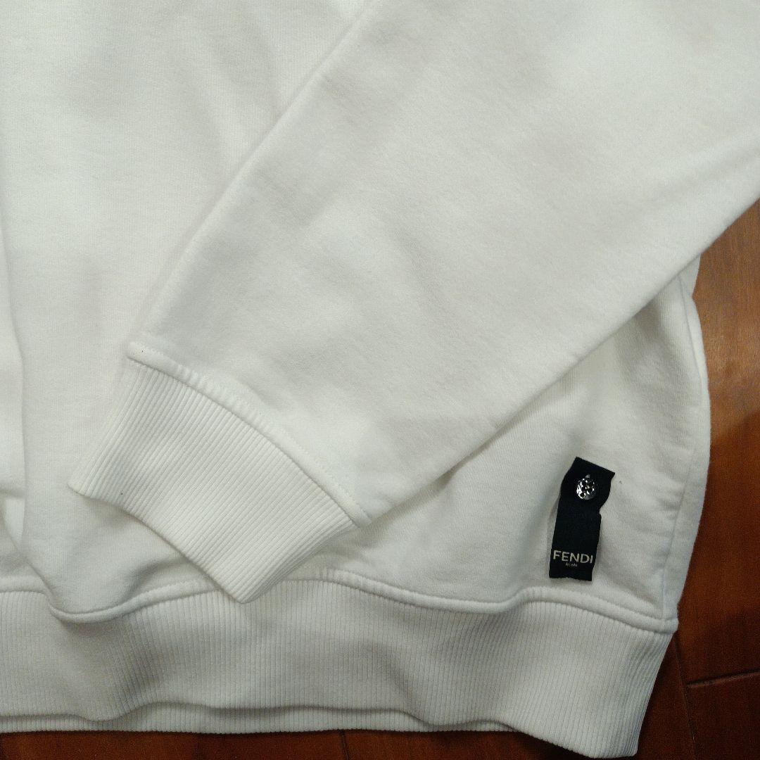 Fendi 刺繍トレーナー ホワイト