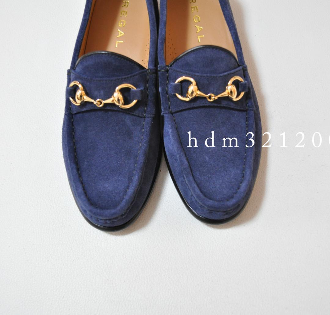 試着のみ 2025 REGAL リーガル ビットローファー スウェード