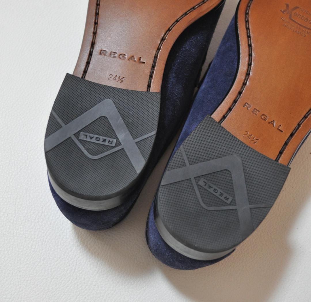 試着のみ 2025 REGAL リーガル ビットローファー スウェード