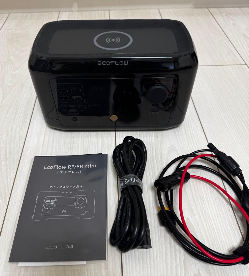 EcoFlow  mini EFR421ポータブル電源ワイヤレス充電可