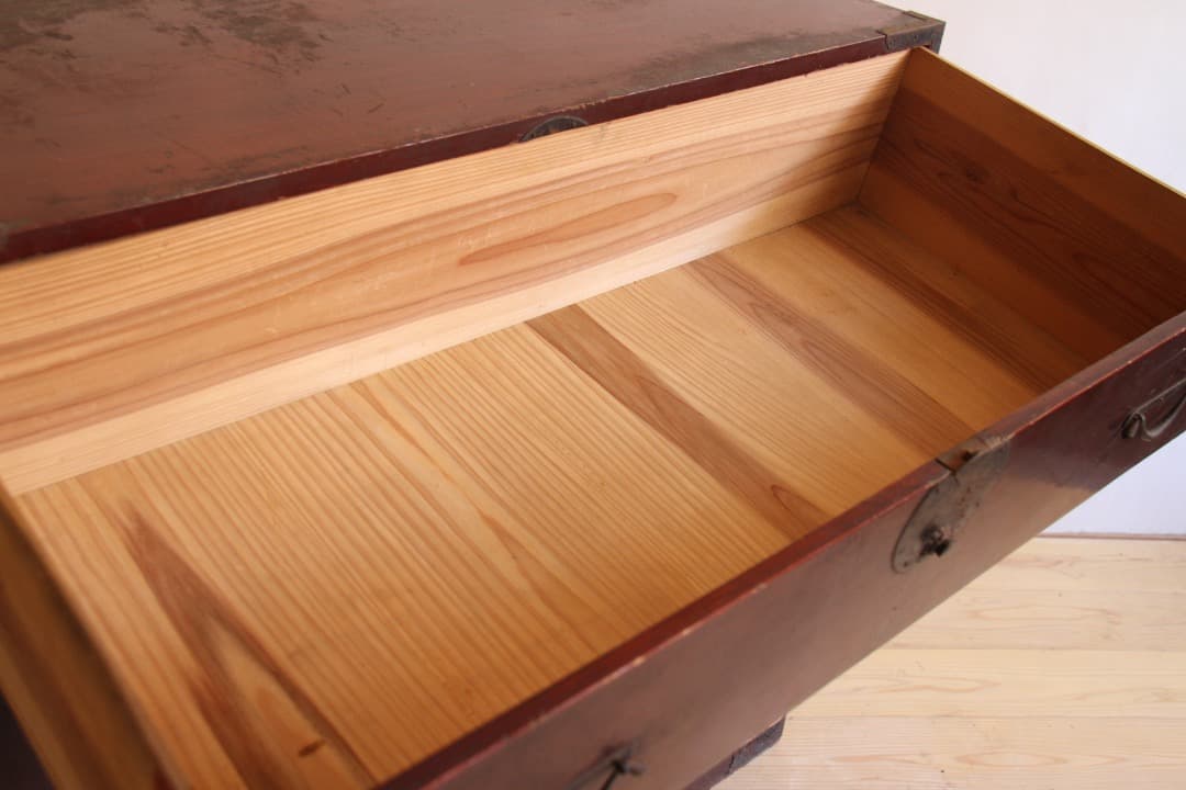 和箪笥　4段　古道具　古家具　ビンテージ　アンティーク　レトロ