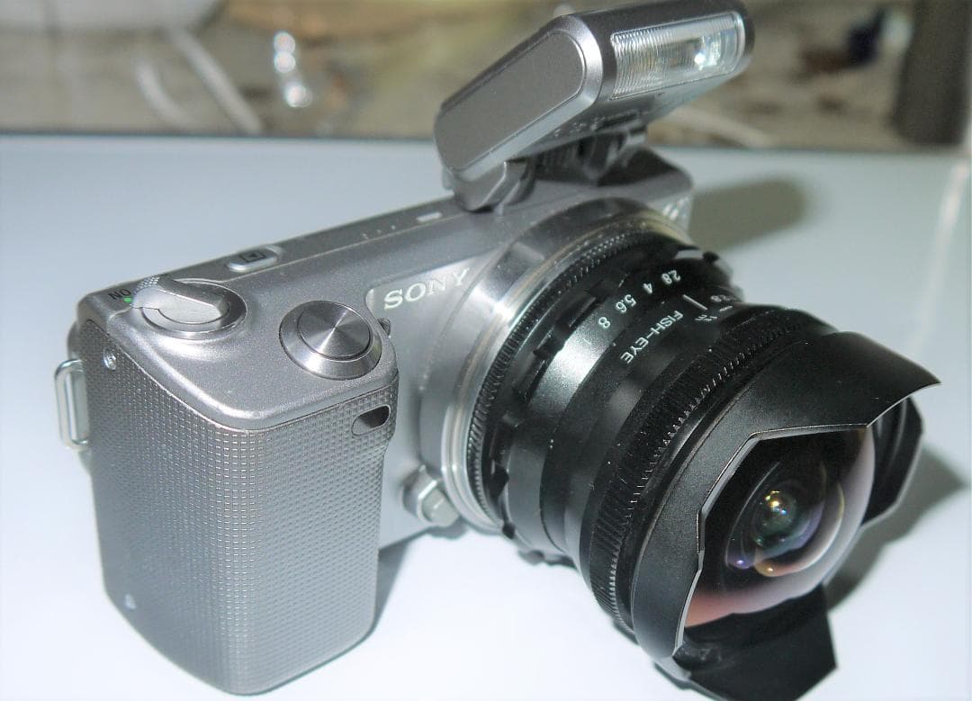 ELEFOTO 超広角レンズ７．５ｍｍ　ｆ２．８sony ＡＰＳ－Ｃ対応レンズ