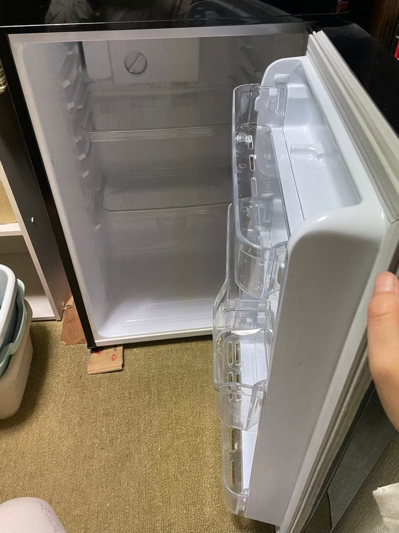 冷蔵庫 MR-14P-B 三菱ノンフロン冷凍冷蔵庫　冷凍冷蔵庫　一人暮らし