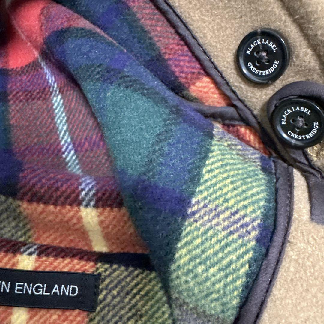 や*ぢ様 BLACK LABEL×Gloverall ダッフルコートキャメル　L