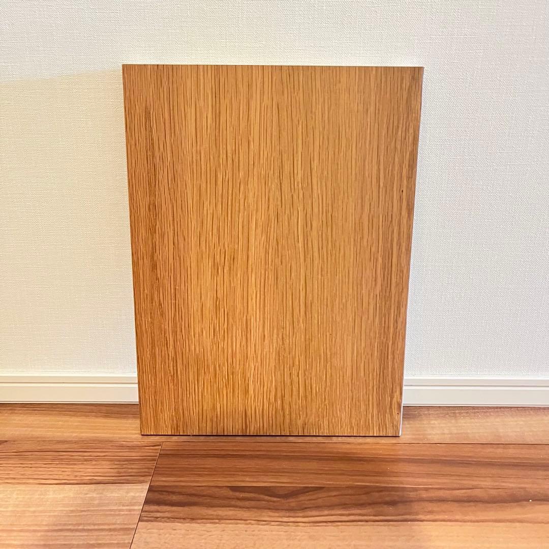 無印 MUJI／スタッキングシェルフ／追加２段／オーク材／中古