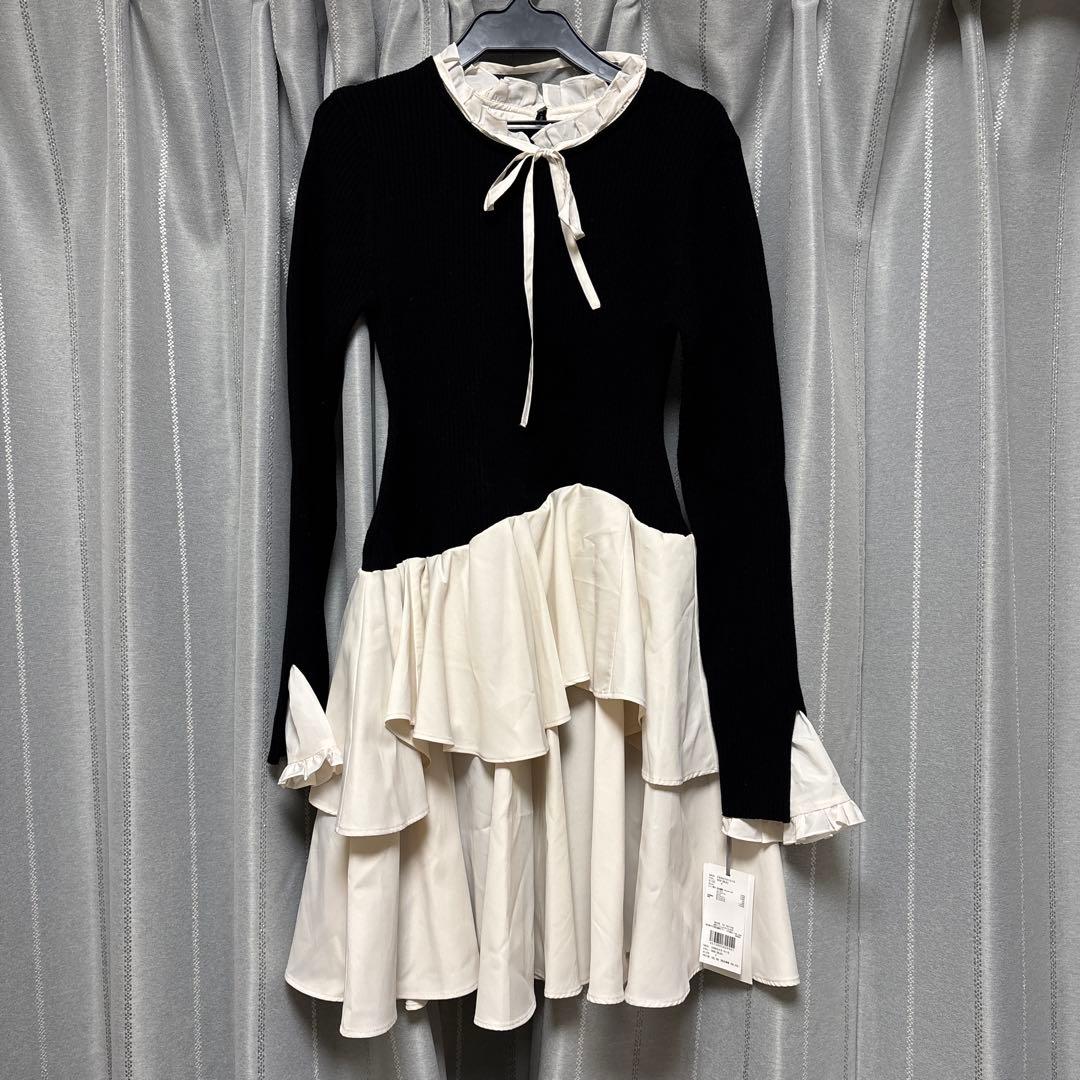 スナイデル　Sustainableドッキングミニニットワンピース